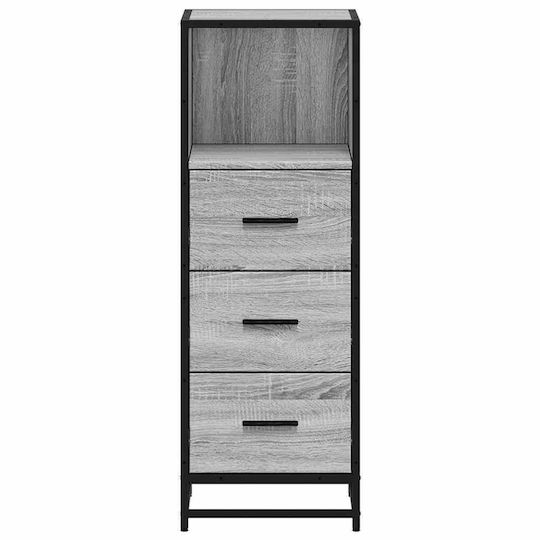 vidaXL Ντουλάπι Μπάνιου 35x37.5x100cm Sonoma