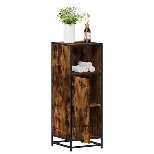 vidaXL Cabinet de baie L35xA37.5xÎ100cm Maro