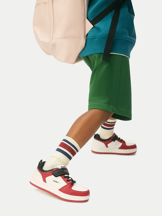 Kinder Sneakers Hoch Weiß