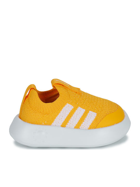 Bubblecomfy Παιδικά Sneakers Slip-on Κίτρινα