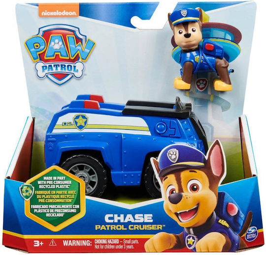 Spin Master Paw Patrol Αυτοκινητάκι Chase Patrol Cruiser Αστυνομικό για 3+ Ετών