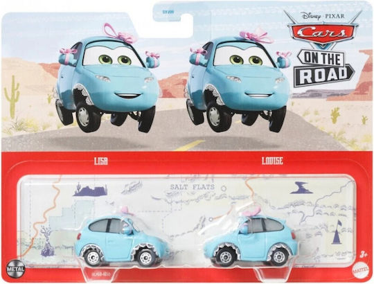 Mattel Disney Cars Mașinuțe Set De Mașinuțe Scară 1:55 Pentru 3+ Ani (Diverse Modele 2 Buc)