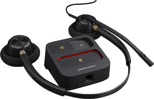 Poly Headset Encorepro 520 Quick Disconnect Binaural Black 783p7aa#abb