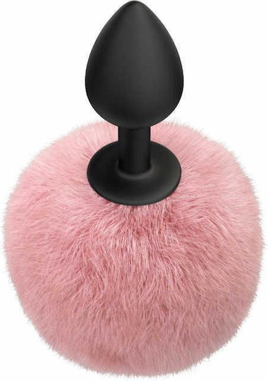 Flauschiger Rosa Analplug Emotionen