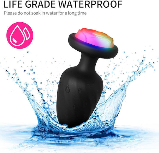 Power Escorts Party Plug Remote Plug Black Usb Rechargeable 10 Functions