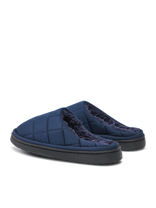 Kids Slippers Navy Blue