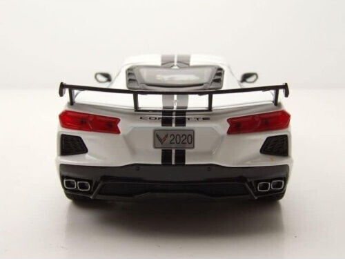 Maisto Special Edition Car 2020 Chevrolet Corvette Stingray Coupe White Scale 1:24 for 3+ Years