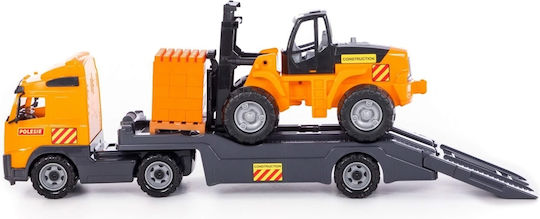 Wader-polesie 36797 Low-loader With Forklift + 30 Pads In Grid