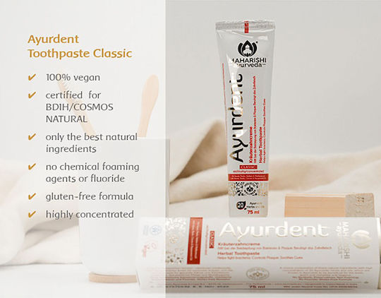 Maharishi Ayurdent Classic Οδοντόκρεμα 75ml