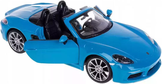 Bburago Bburago Spielzeugauto Porsche 718 Boxster - Blau 1:24 Für 4+ Jahre
