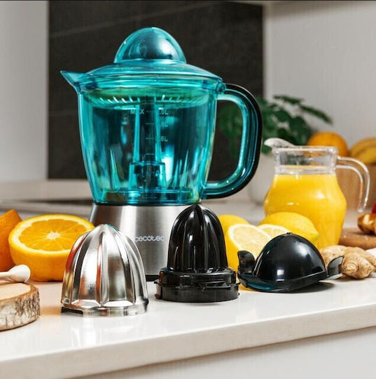 Cecotec Zitra Full Steel Ηλεκτρικός Στίφτης 60W με Χωρητικότητα 1lt Γκρι