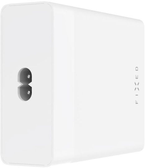 Fixed Charging Station 3xusb-c Usb Output Supporting Pd 3.0 200w White