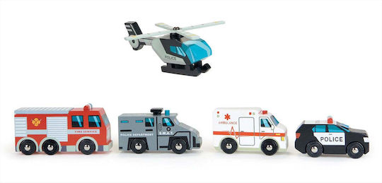 Tender Leaf Toys Emergency Vehicles Αυτοκινητάκι για 3+ Ετών