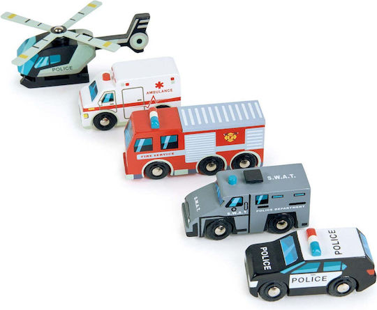 Tender Leaf Toys Emergency Vehicles Αυτοκινητάκι για 3+ Ετών