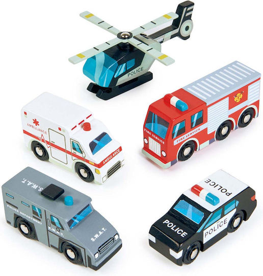 Tender Leaf Toys Emergency Vehicles Αυτοκινητάκι για 3+ Ετών