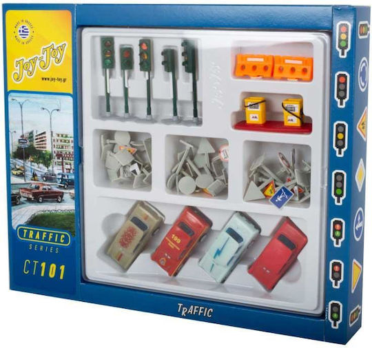 Joy-Toy City Spielzeugautoset