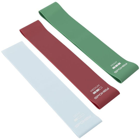 Spokey Flex Mini Loop Bands Σετ 3τμχ Πολύχρωμα