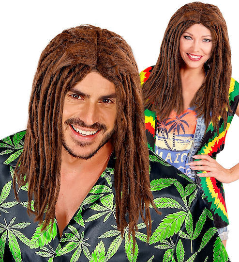 Perucă de Carnaval Rasta Maro