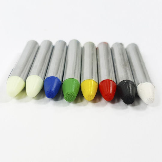 Carnival Face Painting 2.5gr Multicolored 8pcs