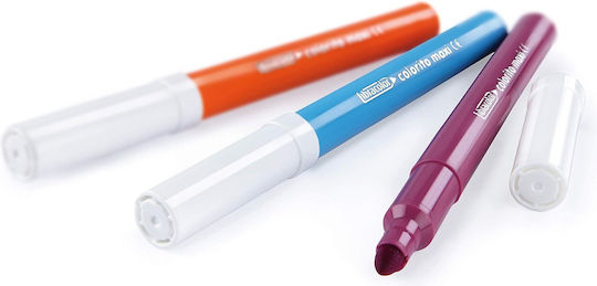 Fibracolor Colorito Maxi Μαρκαδόροι Ζωγραφικής 6mm Χονδροί, Πλενόμενοι Σετ 12 χρώματα
