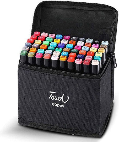 Drawing Markers Double Tip Set 60pcs