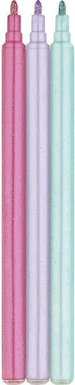 Μαρκαδόροι Faber Castell Μονόκερος Σετ 10+3 + Αυτοκόλλητα 554213 12310991 Faber Castell