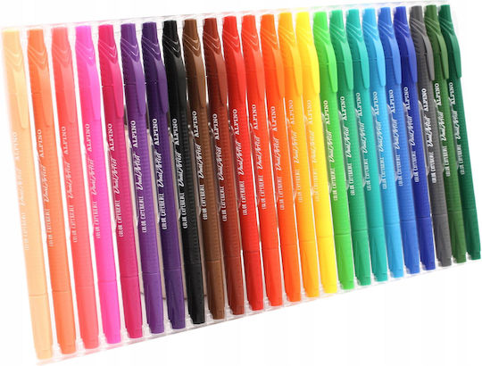Alpino Drawing Markers 0.7mm Thin Set 24pcs