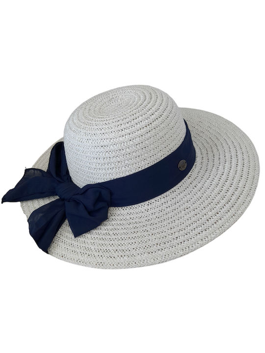 Wicker Women's Hat White