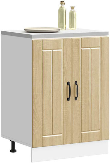 Lucca Dulap pentru Chiuvetă Sonoma Oak 60x46x81.5buc
