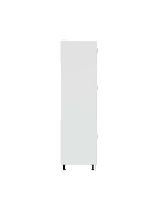 Kalmar Кухненска Колона Бял 60x57x207бр