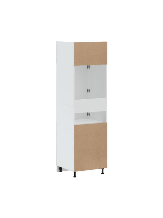 Kalmar Кухненска Колона Бял 60x57x207бр