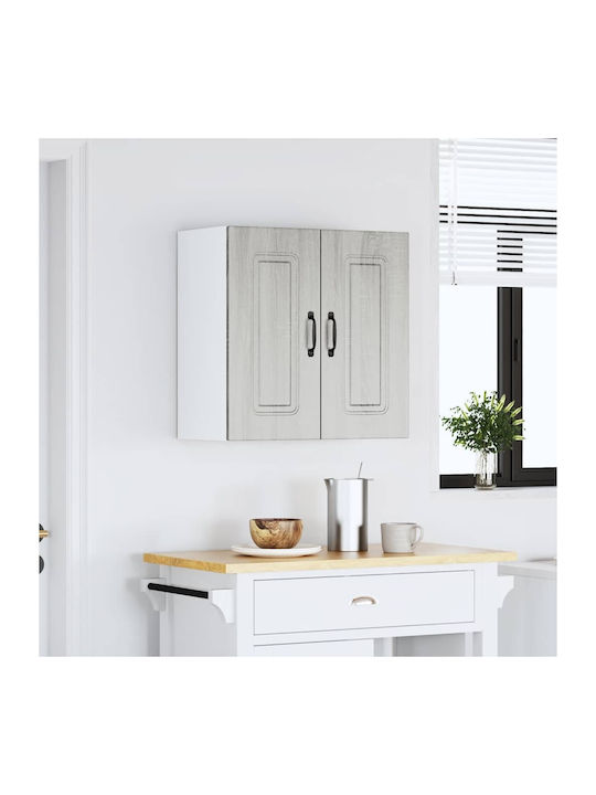 Kalmar Ντουλάπι Κρεμαστό Γκρι Sonoma 60x31x60εκ.