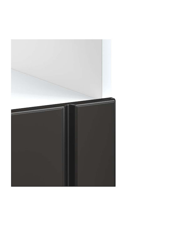 Lucca Lower Oven Cabinet Black 60x46x81.5pcs