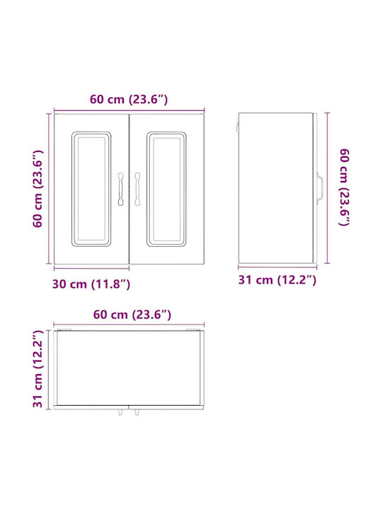 Kalmar Negru 60x31x60buc