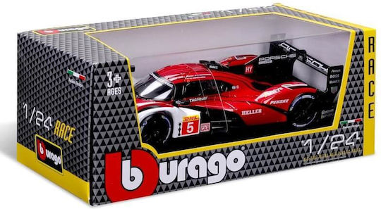 Bburago Race Porsche 963 1/24 Κόκκινο