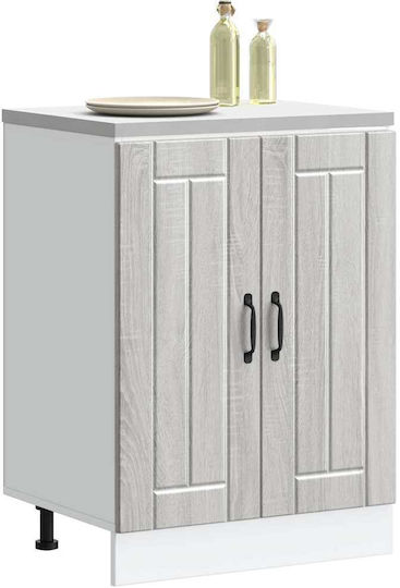 Lucca Шкаф за Мивка Gray Sonoma 60x46x81.5бр