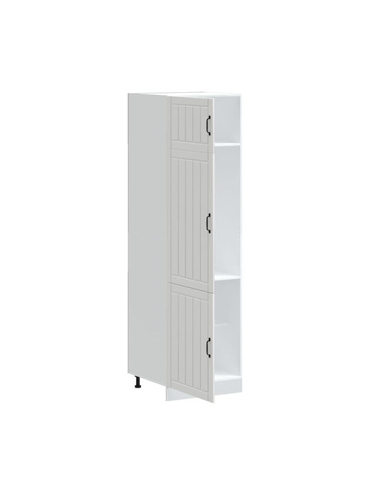 Lucca Küchensäule White 60x57x207Stück