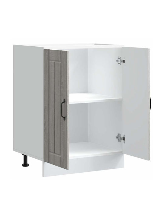 Lucca Шкаф за Мивка Gray Sonoma 60x46x81.5бр