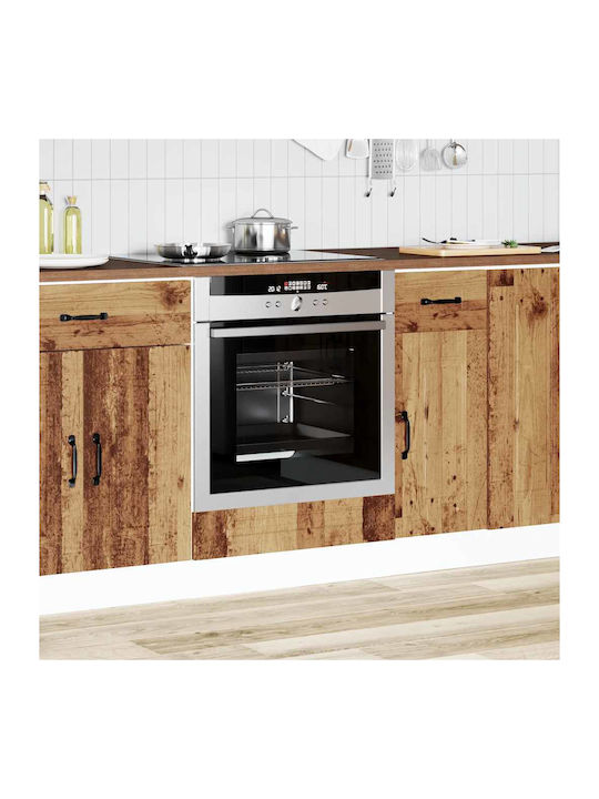 Kalmar Lower Oven Cabinet Old Wood 60x46x81.5pcs