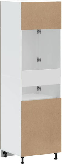 Kalmar Στήλη Κουζίνας Artisan Oak 60x57x207εκ.