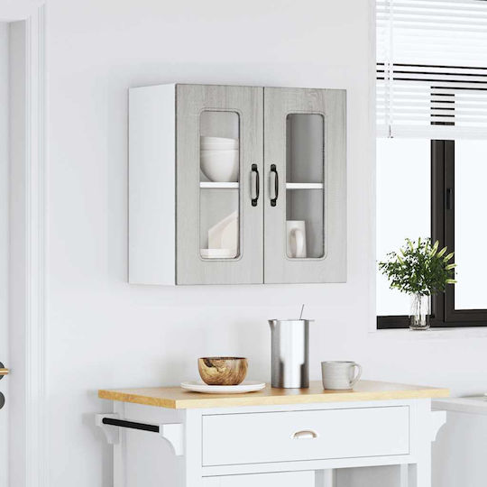 Kalmar Ντουλάπι Κρεμαστό Γκρι Sonoma 60x31x60εκ.