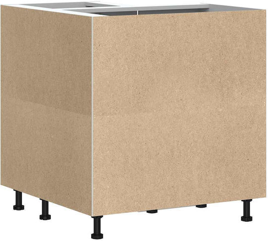 Lucca Eckschrank Wand Black 75.5x75.5x81.5Stück