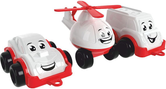 Technok Set Mini Rescue Cars Transport 3pcs 5811 Technok P10