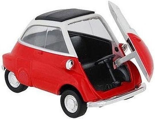 Welly Toy Car Pull Back Red 12307