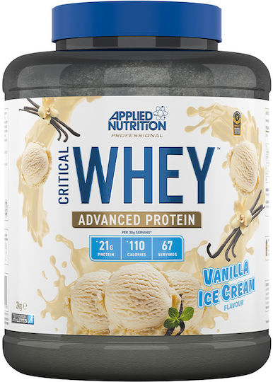Applied Nutrition Critical Whey 2000g Chocolate Milkshake & Applied Nutrition Shaker 700ml Custom Bundle