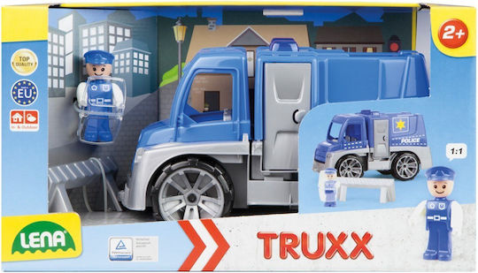 Lena Truxx Toy Car Scale 1:16 Police for 2+ Years