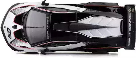 Lamborghini Essenza Scv12 White-Black 1:32 Bburago Toy Car