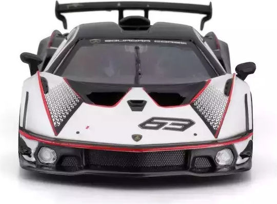 Lamborghini Essenza Scv12 White-Black 1:32 Bburago Toy Car