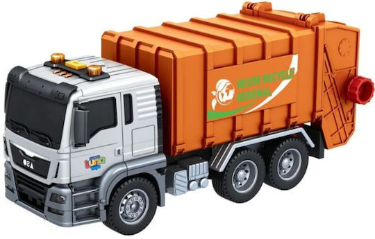 Luna Friction Truck 1:14 Pull Back Garbage truck for 3++ Years