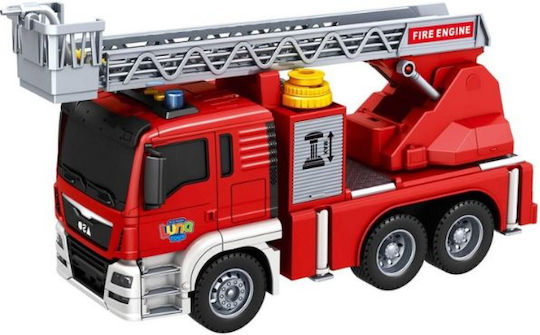 Luna Truck 1:10 Fire Truck Pull Back for 3++ Years